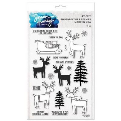 Ranger Simon Hurley Clear Stamps - Oh Deer!